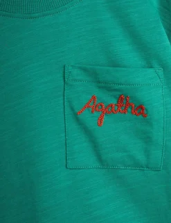 Agatha Embroidered Long Sleeve T-Shirt