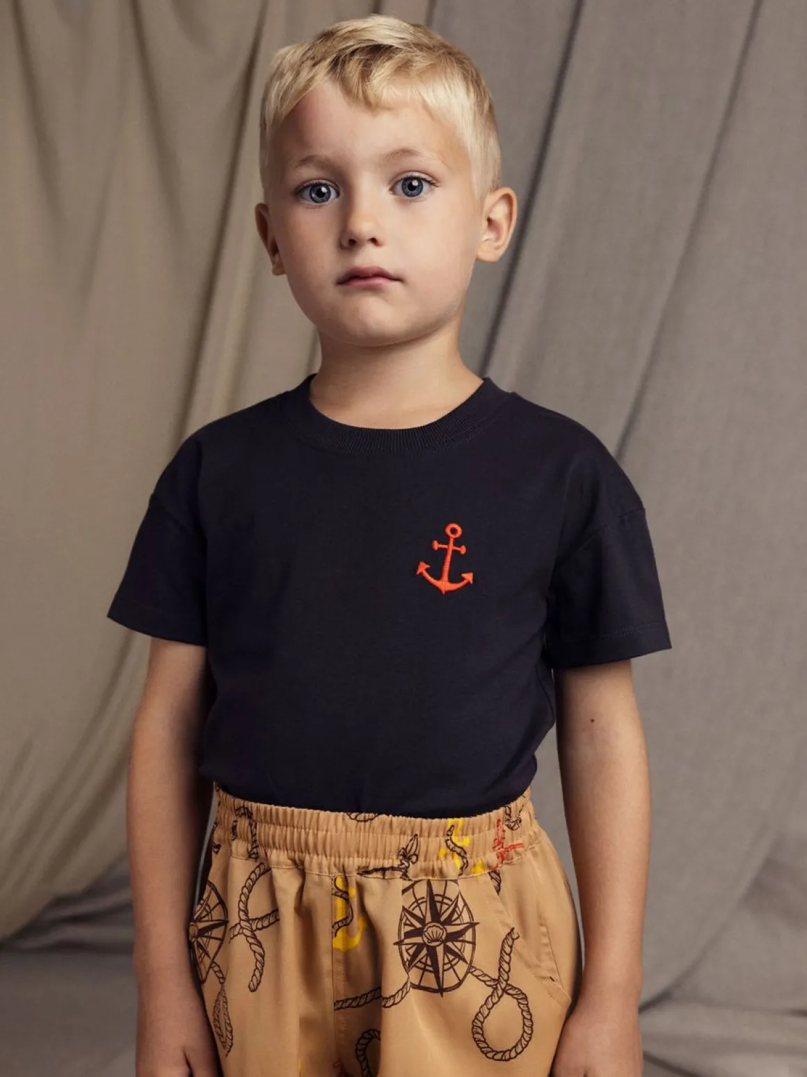 Anchor Embroidered T-Shirt