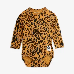 Basic Leopard Long Sleeve Body
