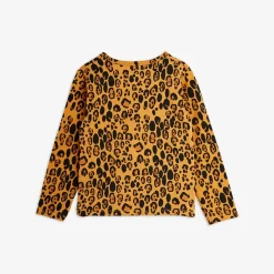 Basic Leopard Long Sleeve T-shirt