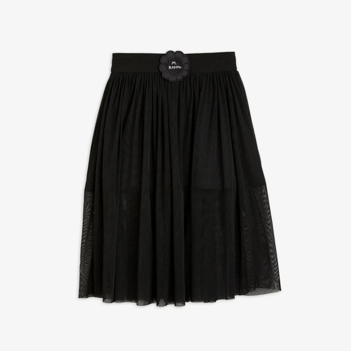 Bat Flower Tulle Skirt