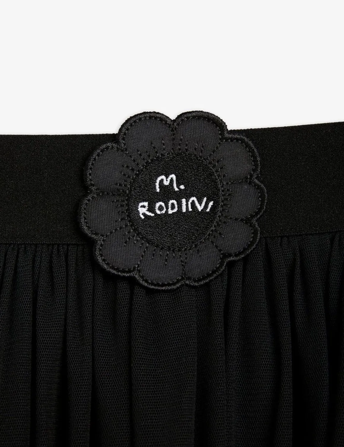 Bat Flower Tulle Skirt