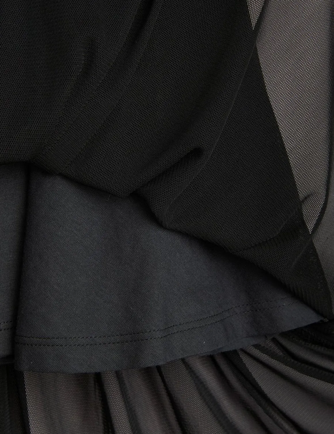 Bat Flower Tulle Skirt