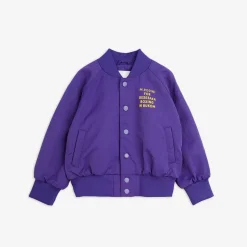 Besesaka Satin Baseball Jacket