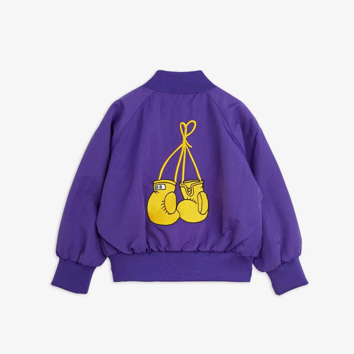 Besesaka Satin Baseball Jacket