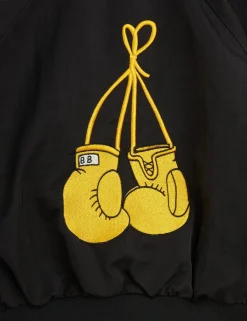 Besesaka Satin Baseball Jacket