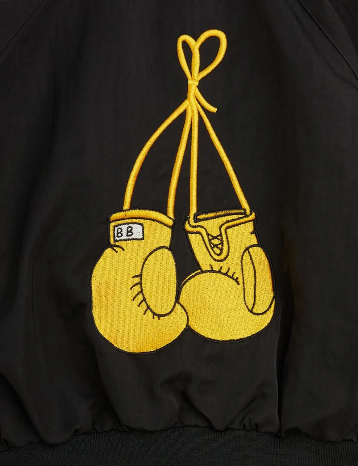 Besesaka Satin Baseball Jacket