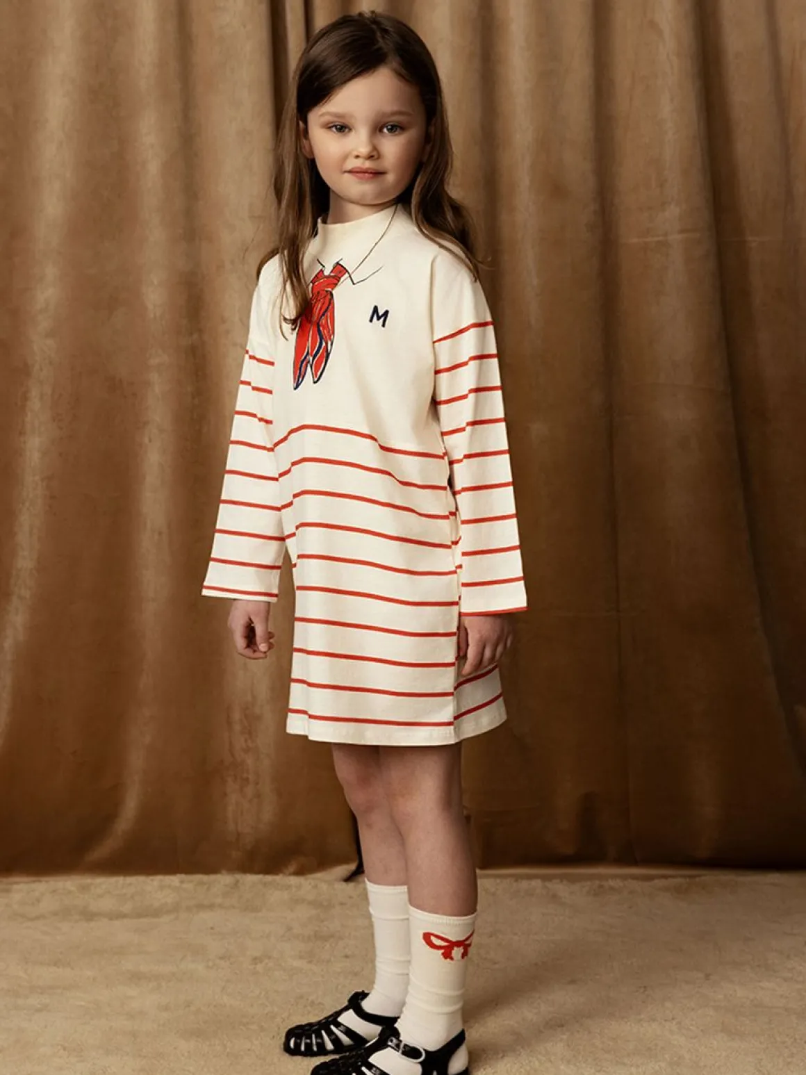 Bow knee-high socks