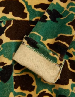 Camo Velour Dress