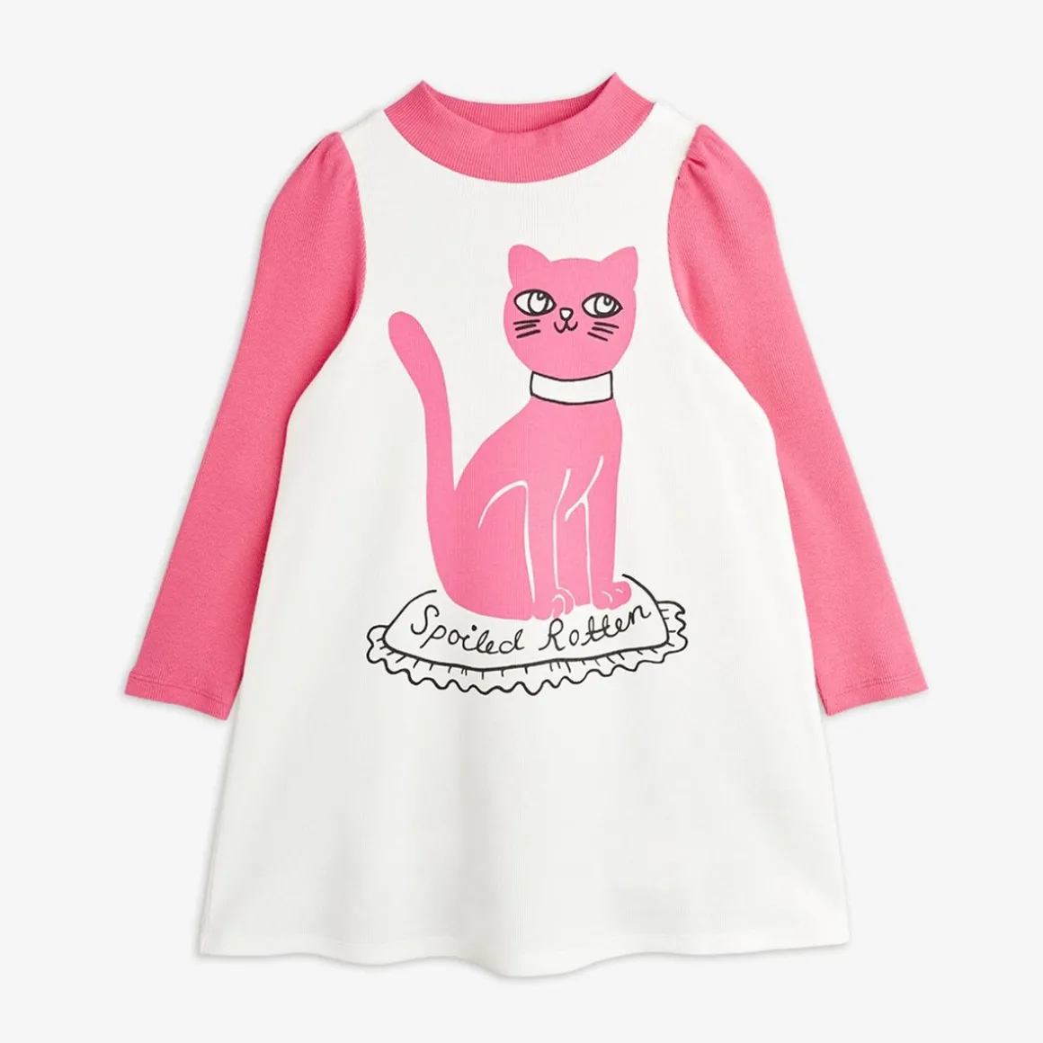 Cat Long Sleeve Dress