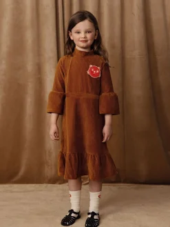 Cats Corduroy Dress