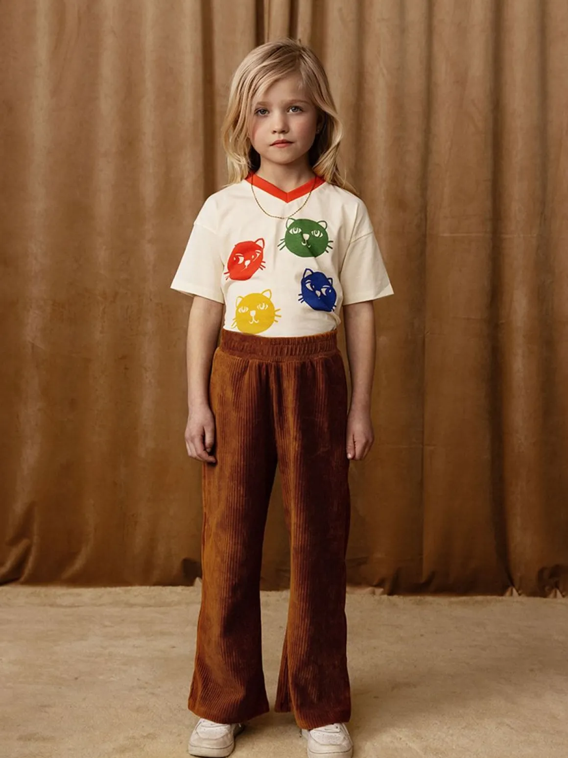 Cats Corduroy Trousers