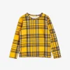 Check Long Sleeve T-shirt Yellow