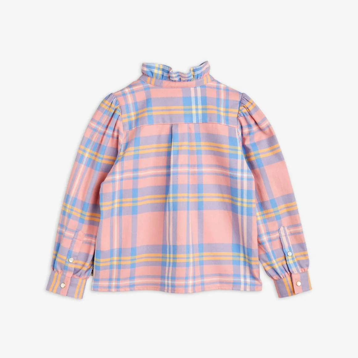 Check Woven Flannel Blouse