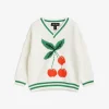 Cherry Knitted Sweater