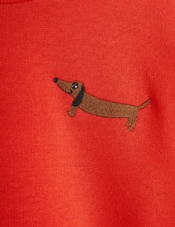 Dog Embroidered Sweatshirt