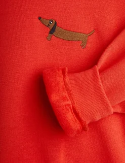 Dog Embroidered Sweatshirt