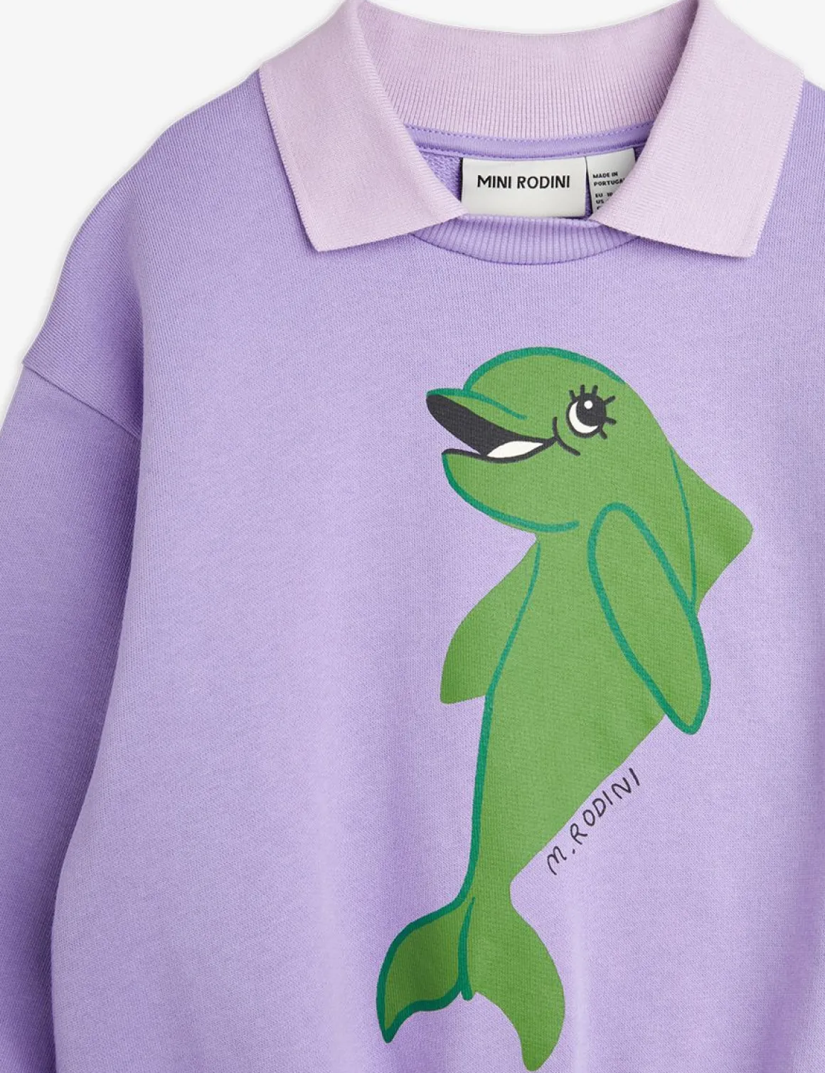 Dolphin Collar Sweatshirt