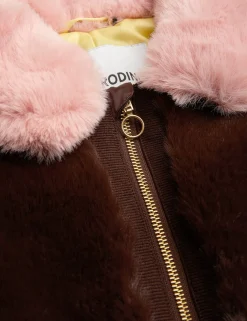 Faux Fur Baby Overall