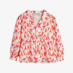 Fuchsia Woven Blouse