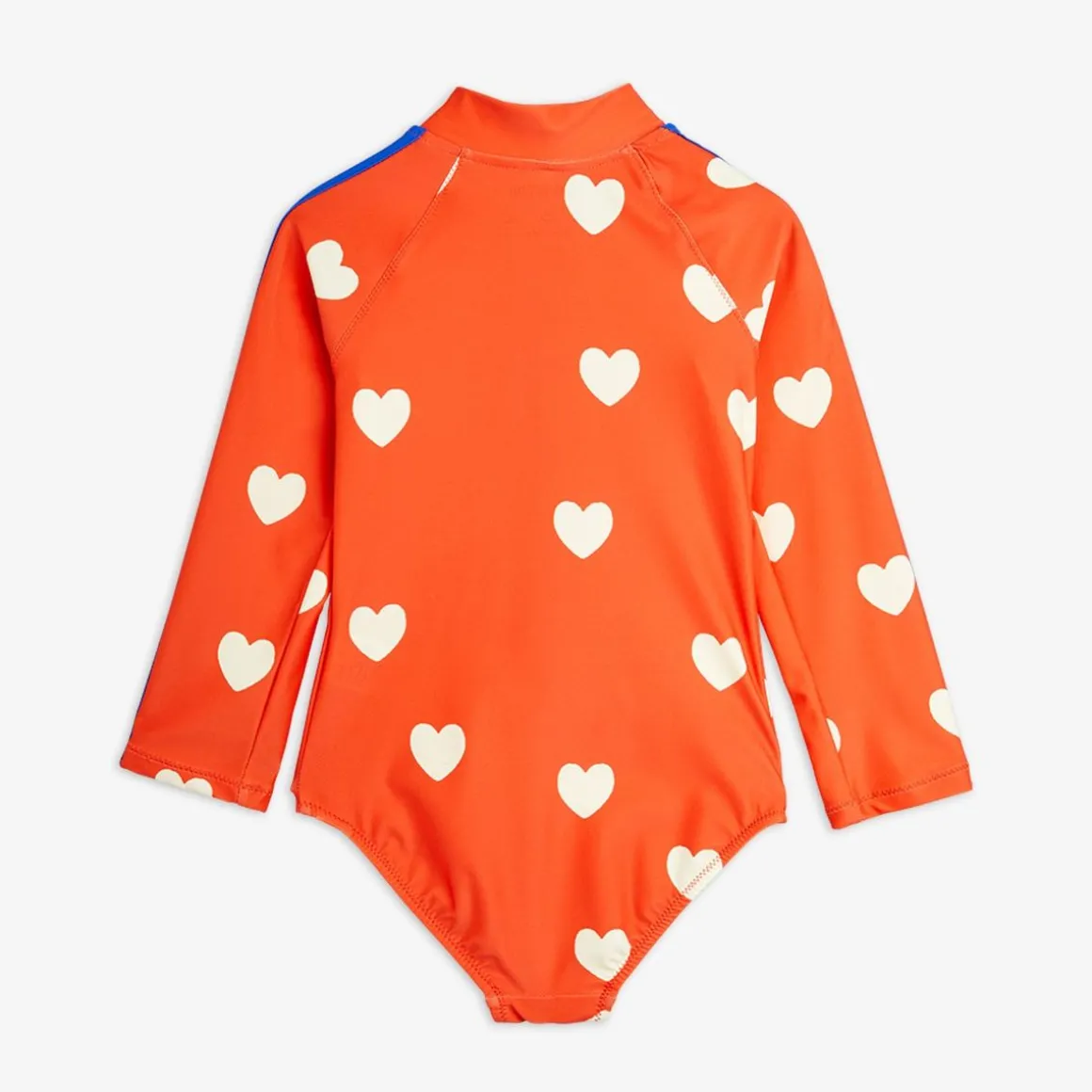 Hearts Long Sleeve UV-Swimsuit