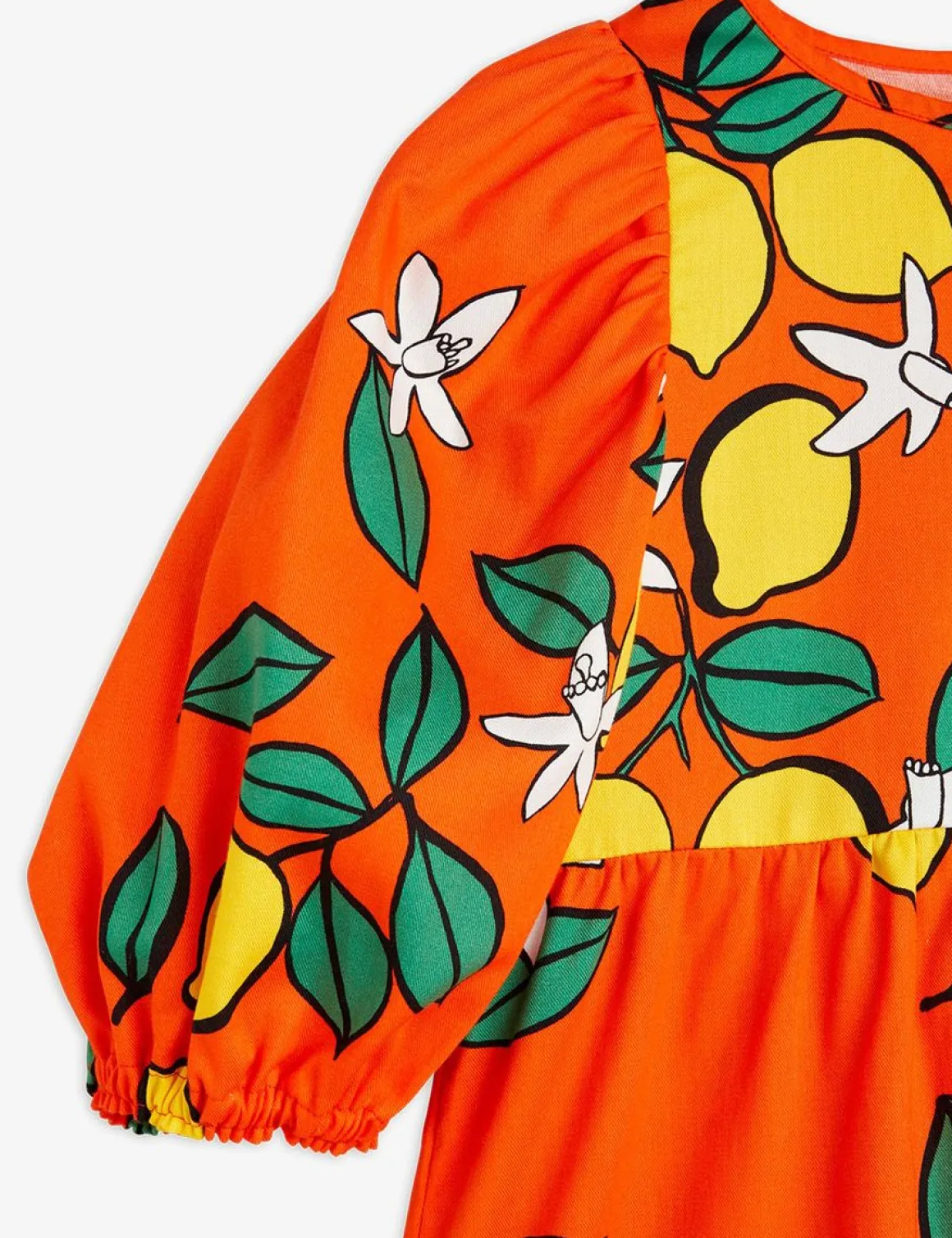 Lemons Woven Dress