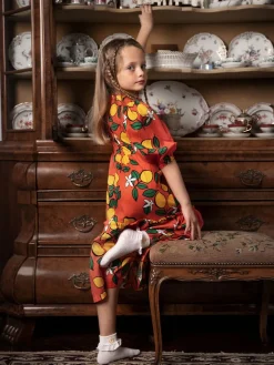 Lemons Woven Dress