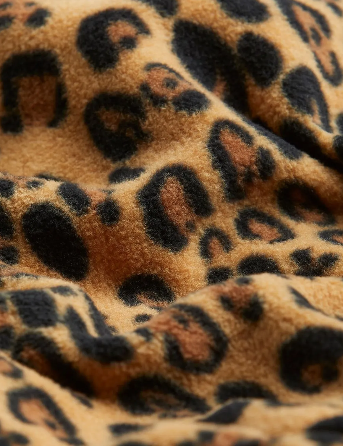 Leopard Fleece Jacket