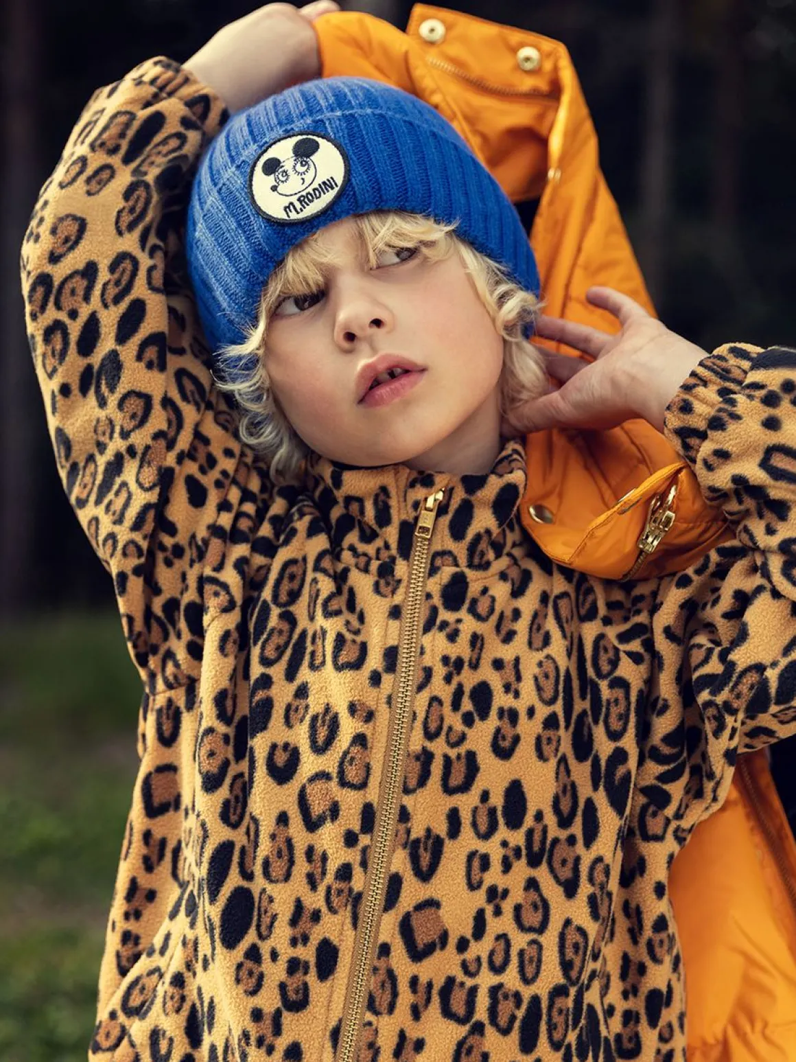 Leopard Fleece Jacket