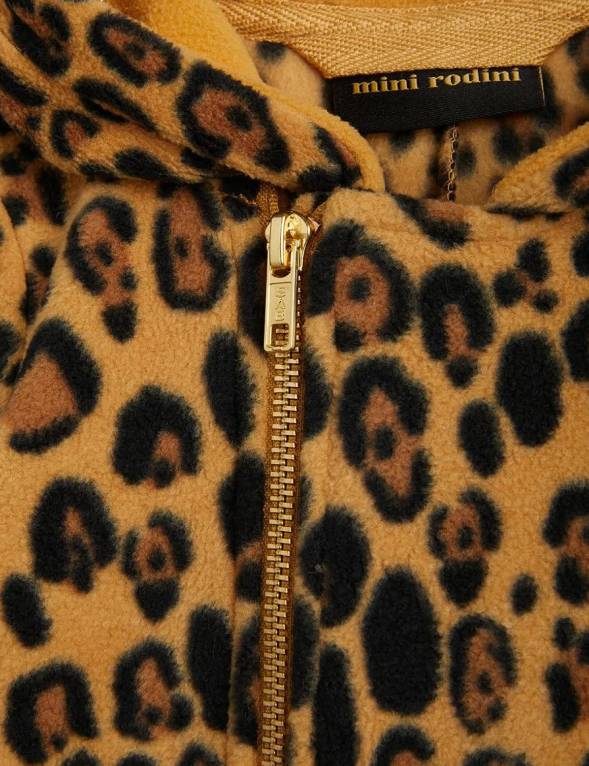 Leopard Fleece Onesie