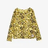 Leopard raglan ls tee