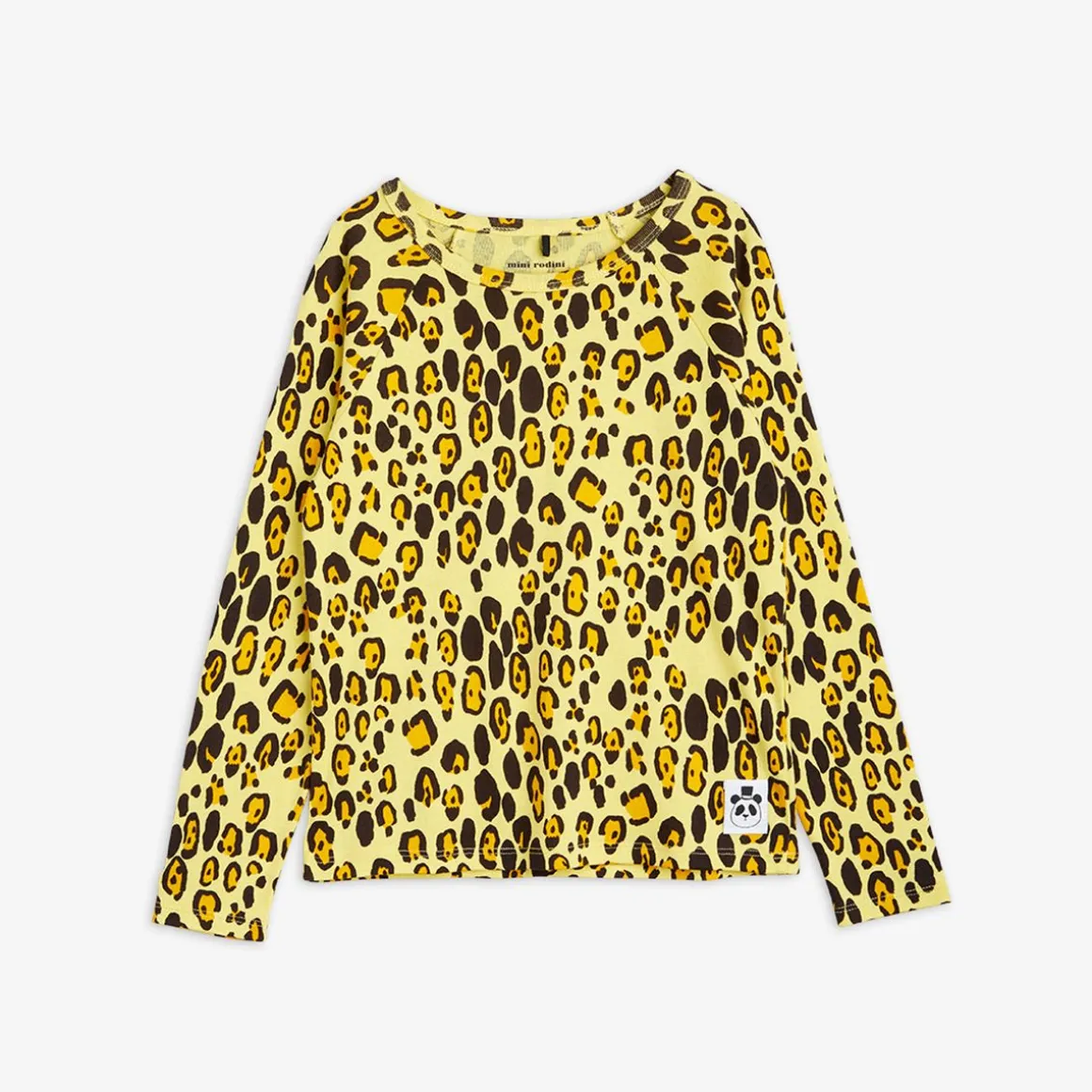 Leopard raglan ls tee