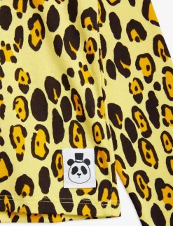 Leopard raglan ls tee