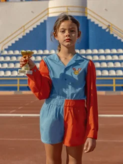 Medal Embroidered Blouse