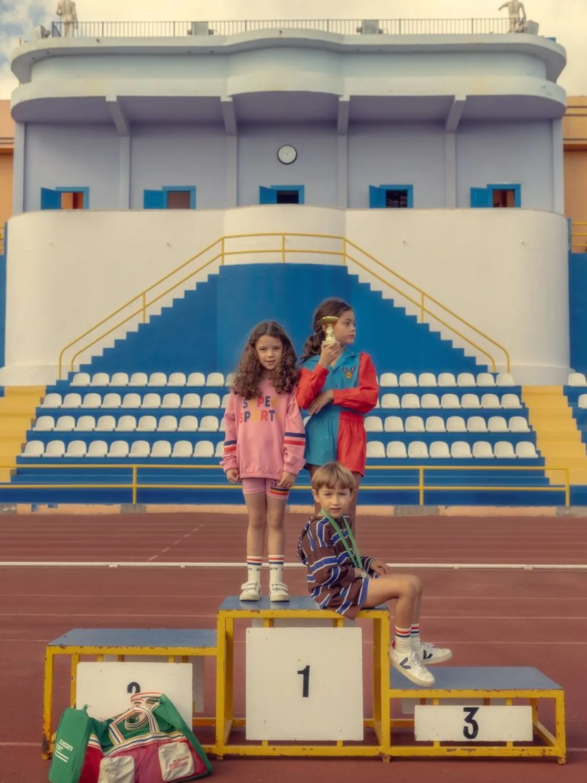 Medal Embroidered Blouse