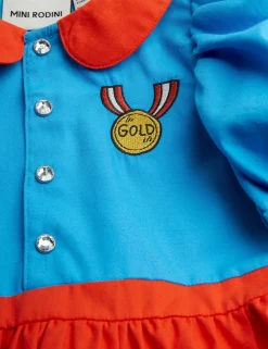 Medal Embroidered Dress