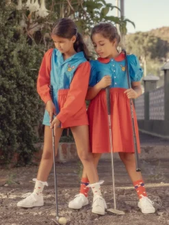 Medal Embroidered Dress