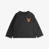 Medal Embroidered Long Sleeve T-Shirt