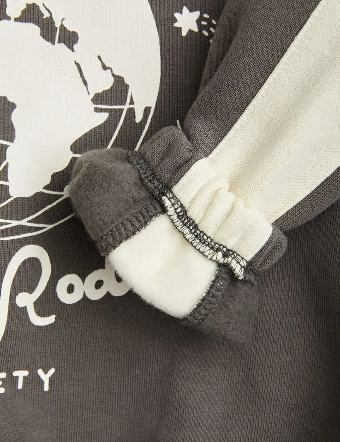 Mini Rodini Society Panel Sweatshirt