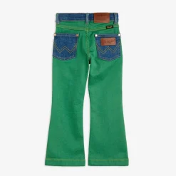 M.Rodini x Wrangler Flared Jeans Green