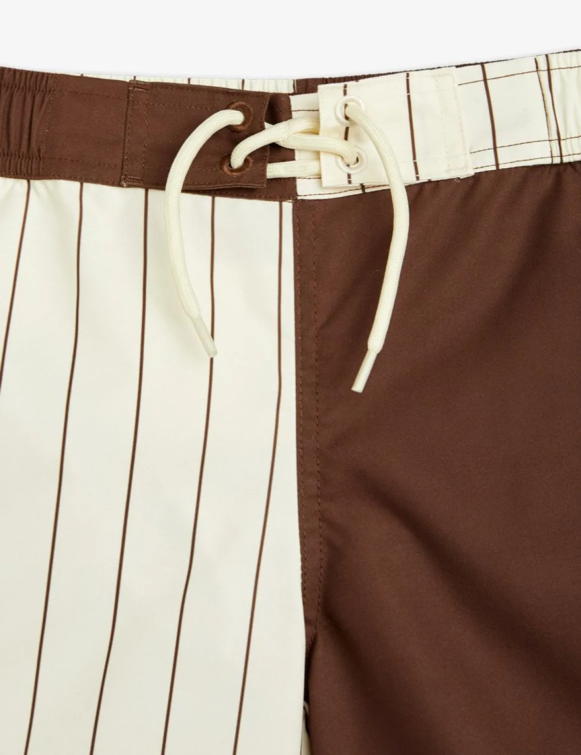 Pinstripe Swim Shorts