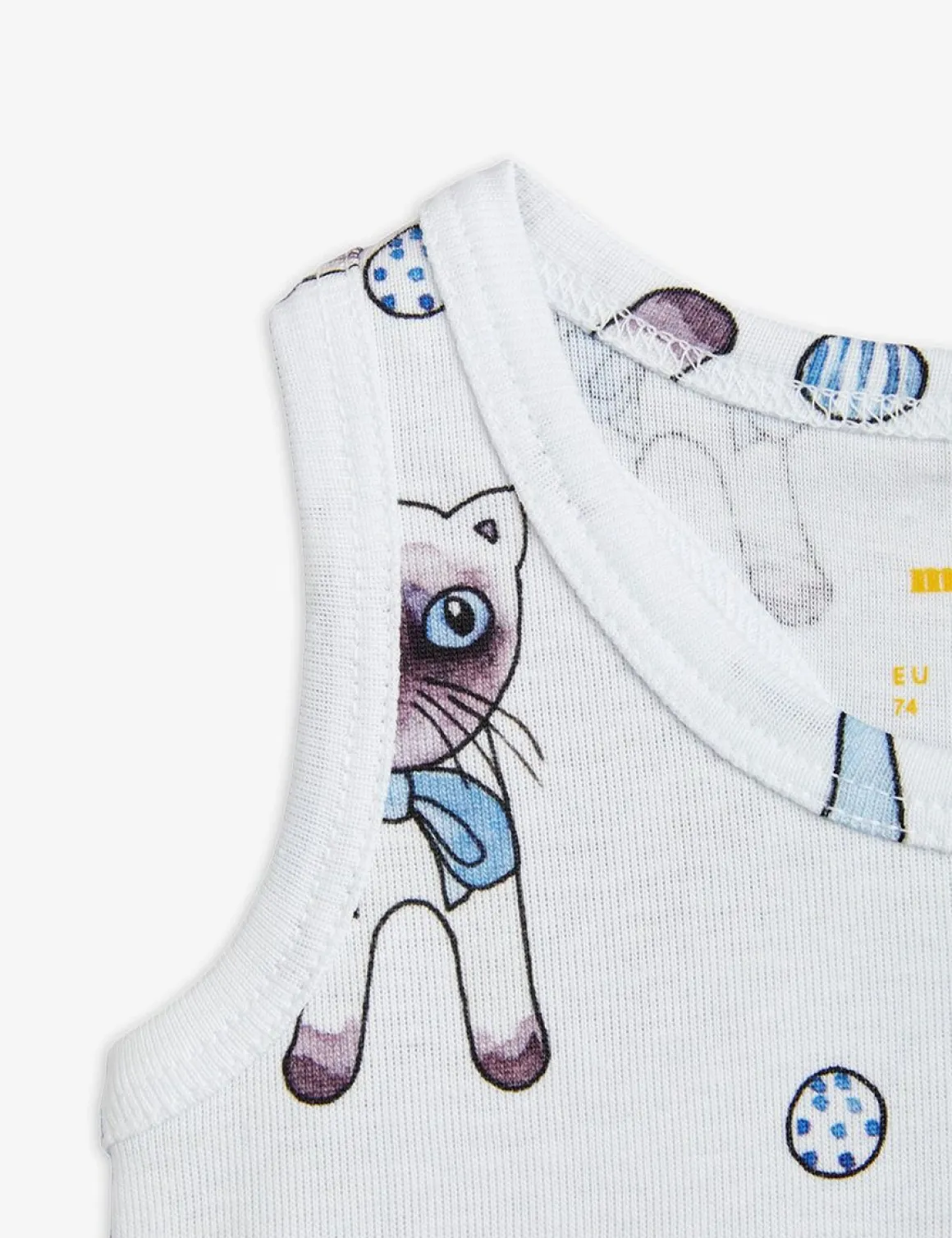 Siamese Cat Baby Tank Top