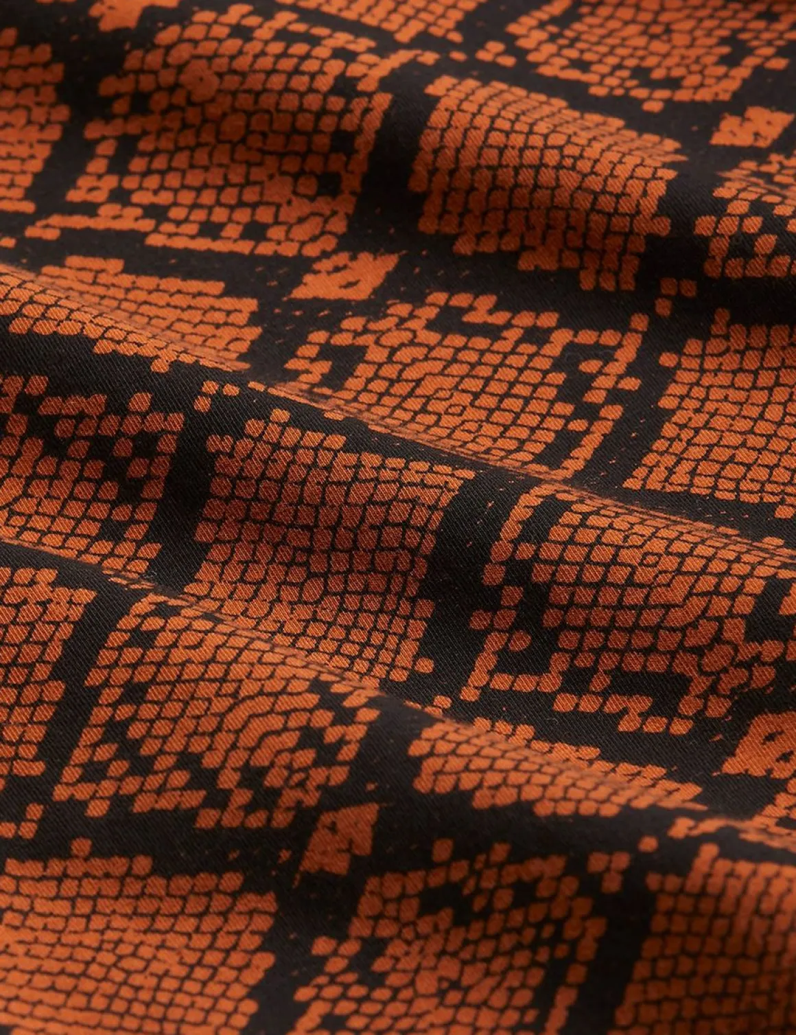 Snakeskin Dress Brown