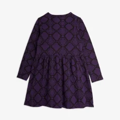 Snakeskin Dress Purple