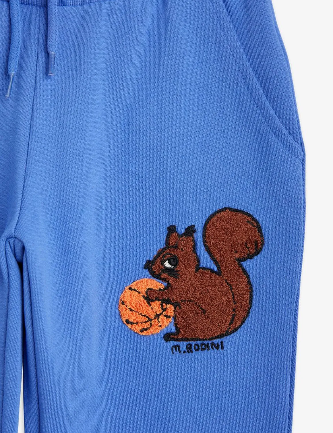 Squirrels Embroidered Sweatpants