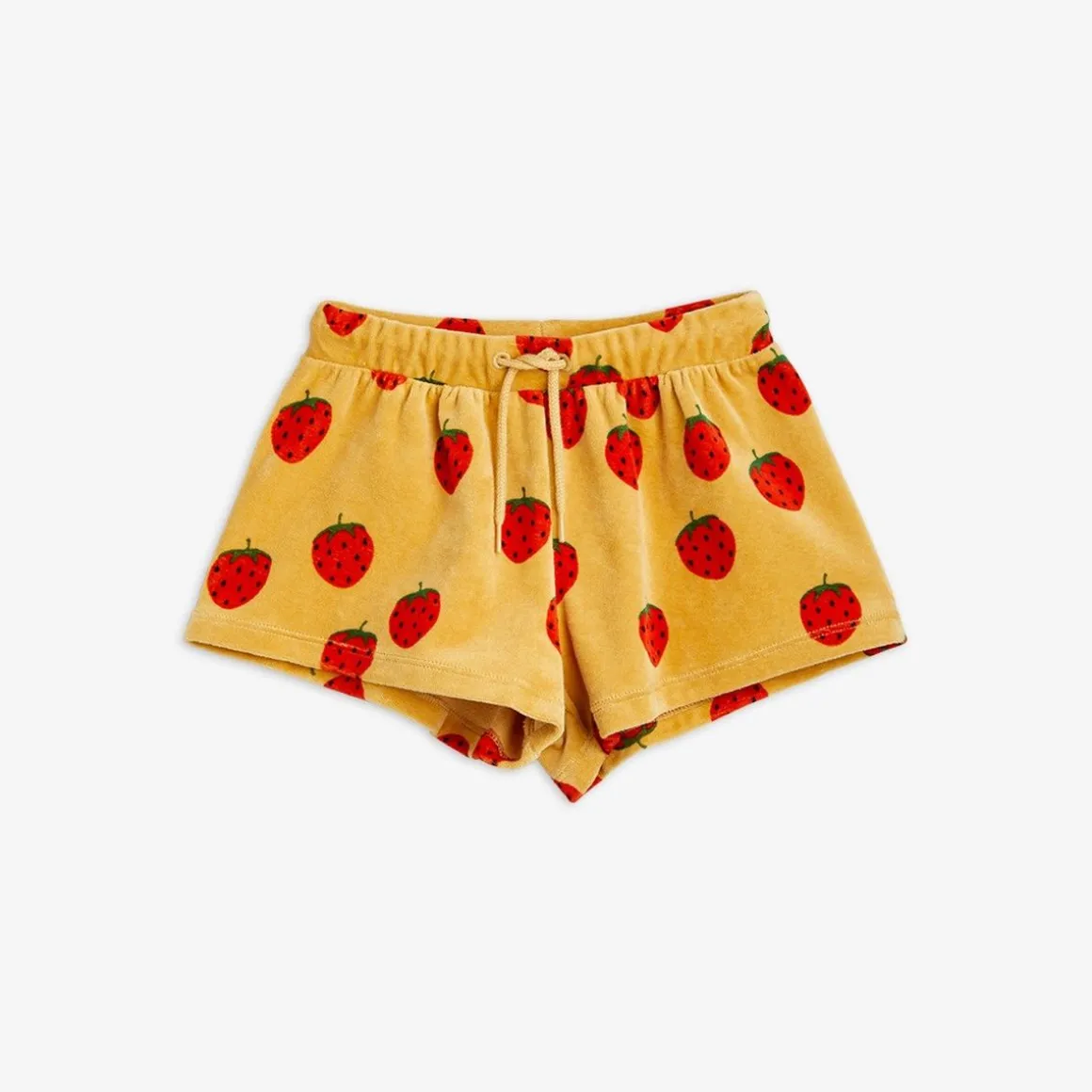 Strawberries Velour Shorts
