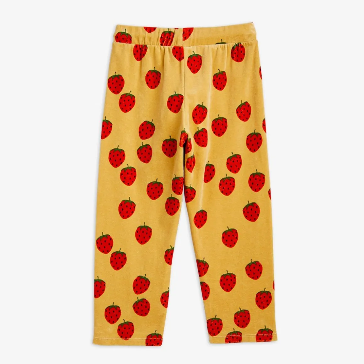 Strawberries Velour Trousers