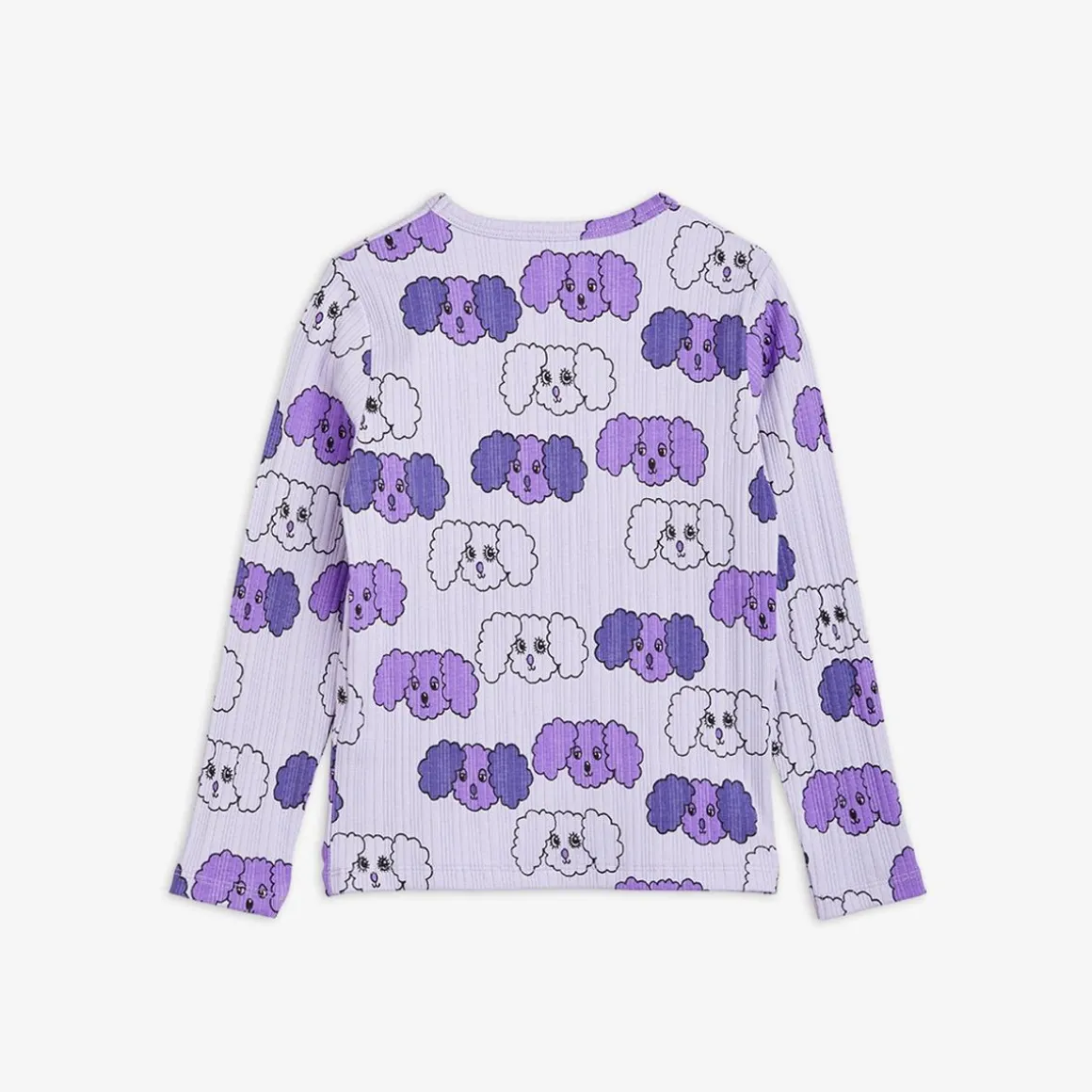 Upcycled Fluffy Dog Long Sleeve T-Shirt